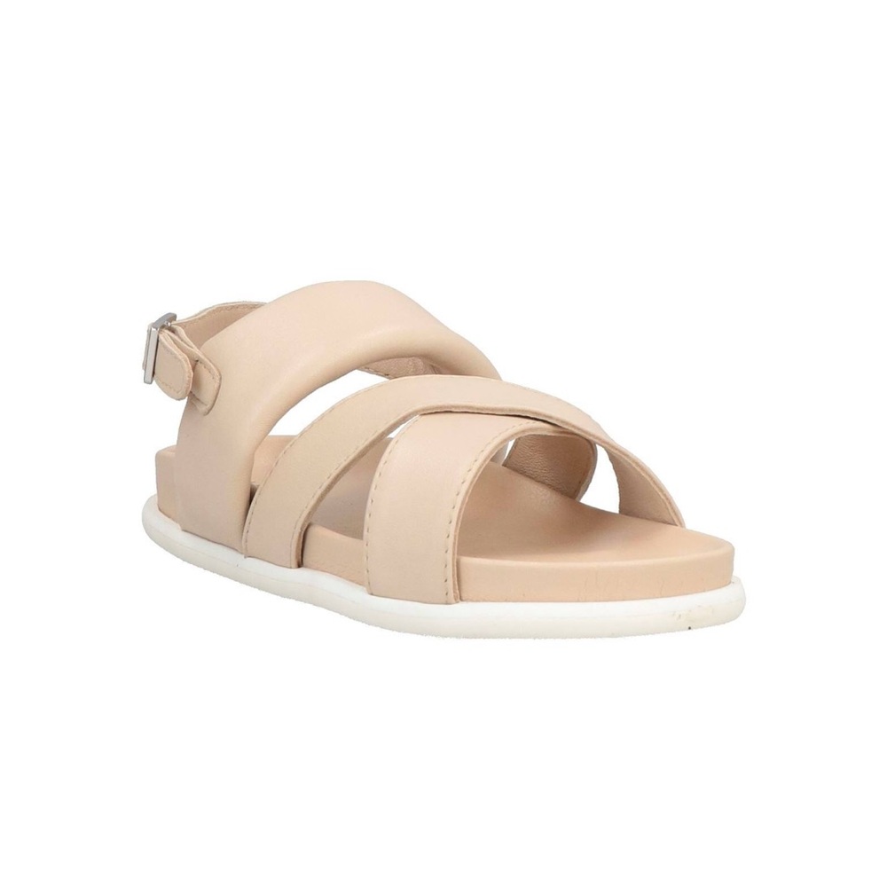 INUIKII  girls crossed leather sandals.